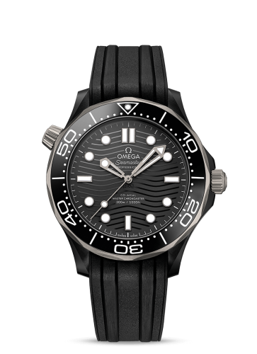 Omega Seamaster Diver 300M Master Co-Axial 43.5 Ceramic / Titanium / Black / Rubber